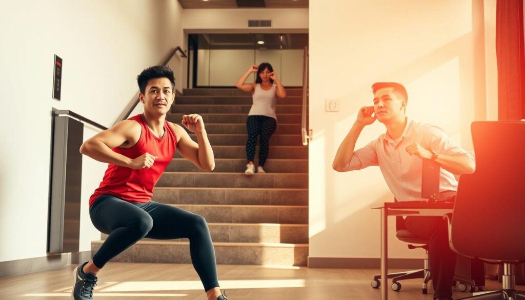 stay active during daily activities